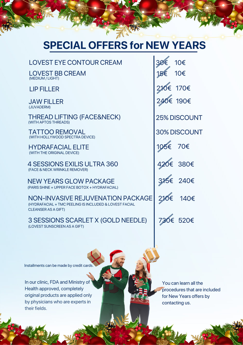 special offers for decembet 2023