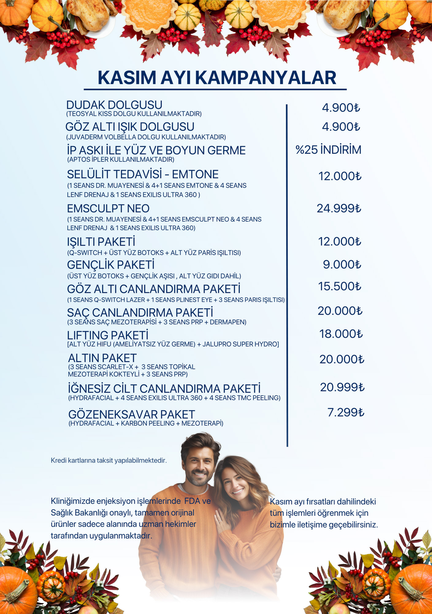 kasım 2023 kampanyaları